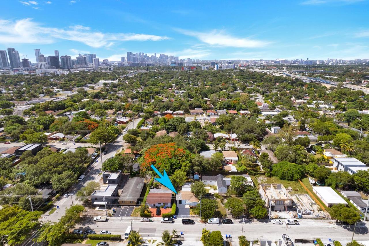 Very Modern Buena Vista Gem Near Wynwood Villa Miami Exteriör bild